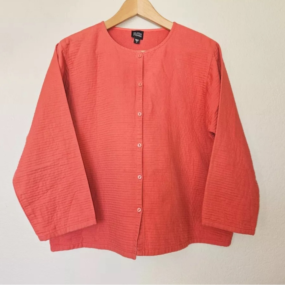 eileen fisher shirt size medium 72 soile 28 lin